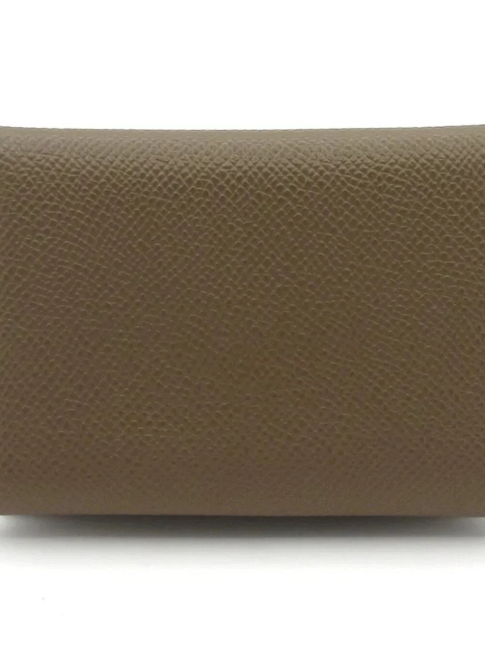 HERMES Calvi Duo Dark Brown Veau Epsom W Coin Case